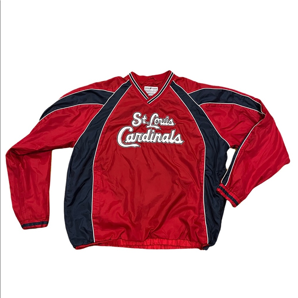 Vintage Cardinals Baseball Windbreaker / Pullover